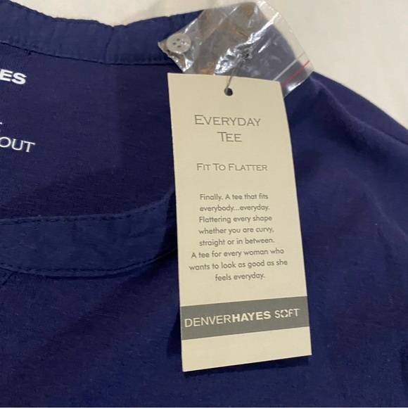🎈NWT Denver Hayes Shirt  Navy blue 2XL - Picture 6 of 9